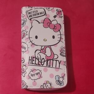 Hello Kitty White and Pink Wallet